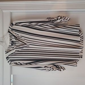 Classy striped blouse!